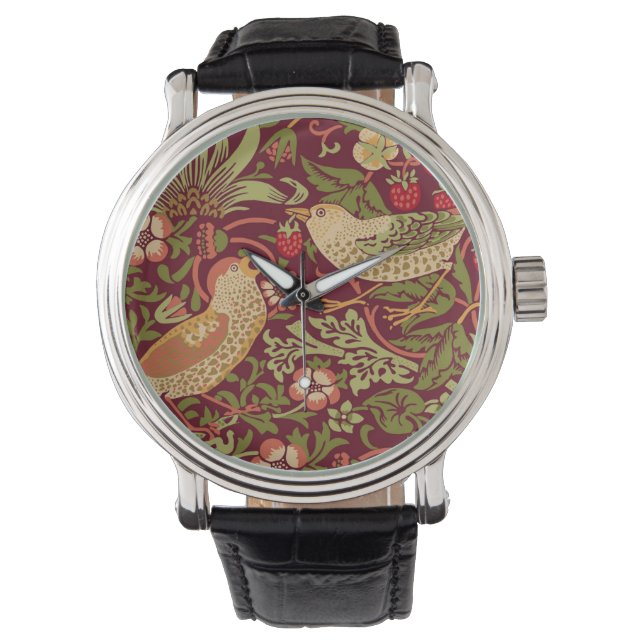 Montre William Morris Strawberry Thief Watch (devant)