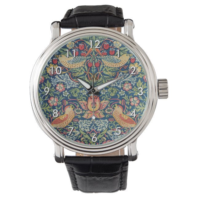 Montre William Morris - Thief aux fraises (devant)