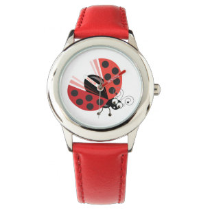 Montre Wing-Nutz™_Ladybug (Dotty)_ doux et amusant
