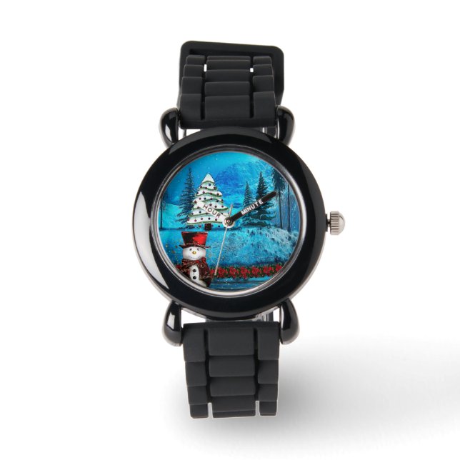 Montre Winter Lake Christmas Folk (Recto)