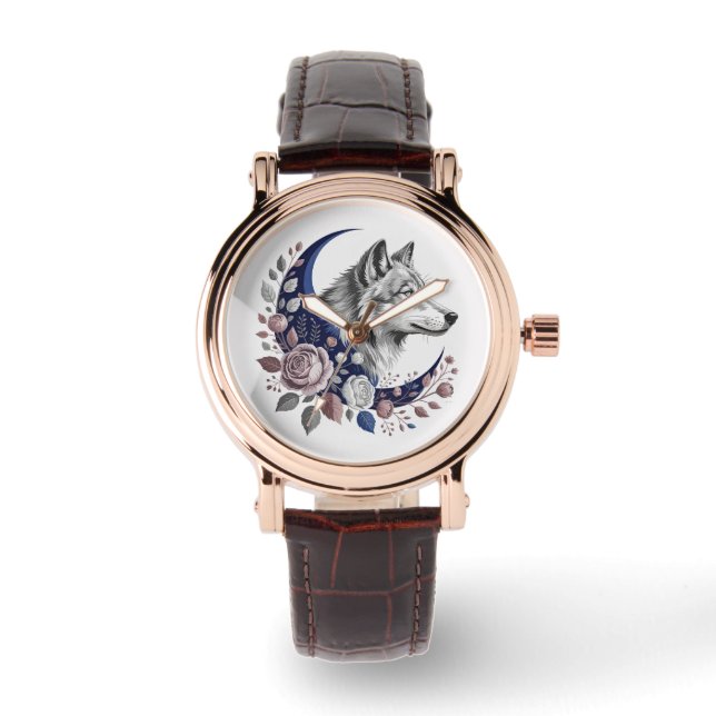 Montre Wolf & Moon (Recto)