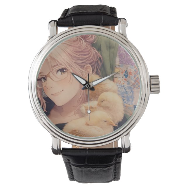 Montre Woman with Chicks Watch (devant)