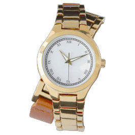 Montre Womens Roman Numéros Wraparound Gold Watch Ajouter