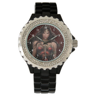 Montre Wonder Woman Battle-Ready Comic Art
