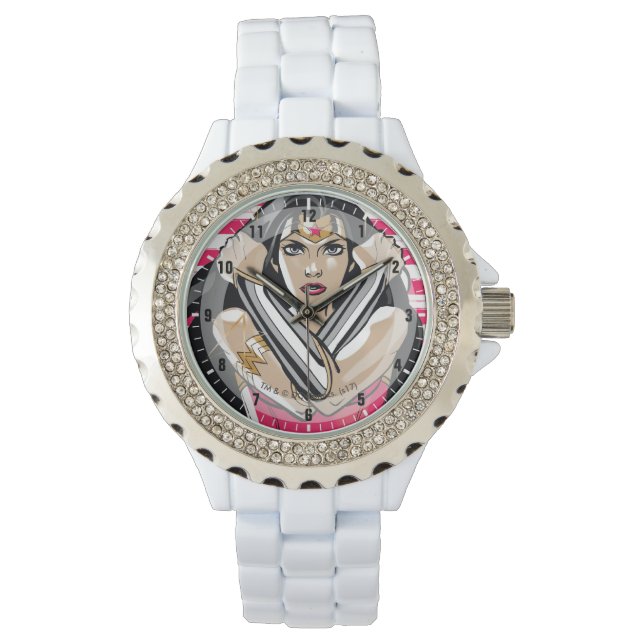 Montre Wonder Woman Defender - Modèle (devant)