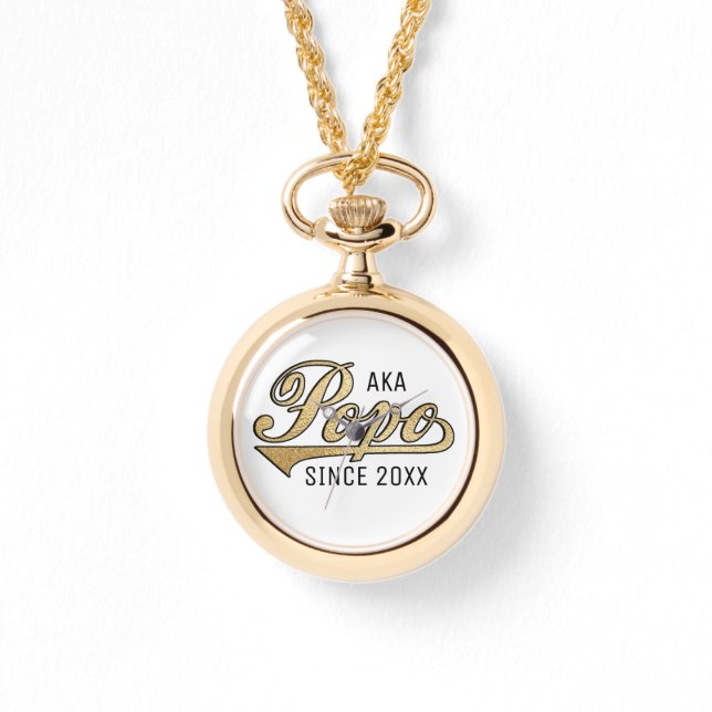 Montre Wraparound Gold Watch PoPo/Grand-mère (Recto)