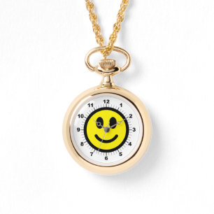 Montre Wraparound Gold Watch pour le visage heureux des f