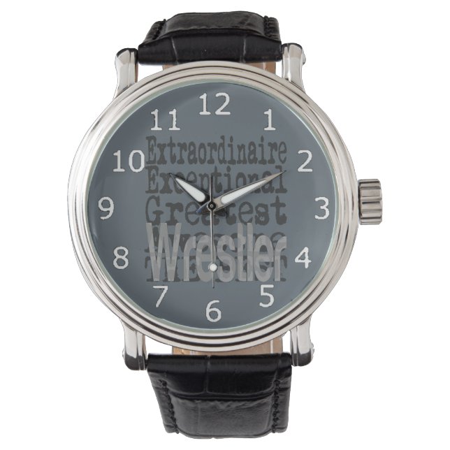 Montre Wrestler Extraordinaire (devant)