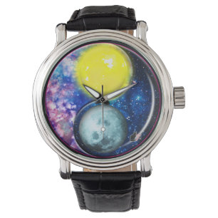 Montre Yang-Yin/Sun-Lune