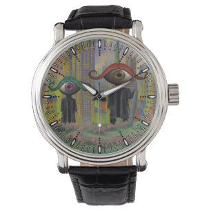 Montre Yeux quittant la ville à pied