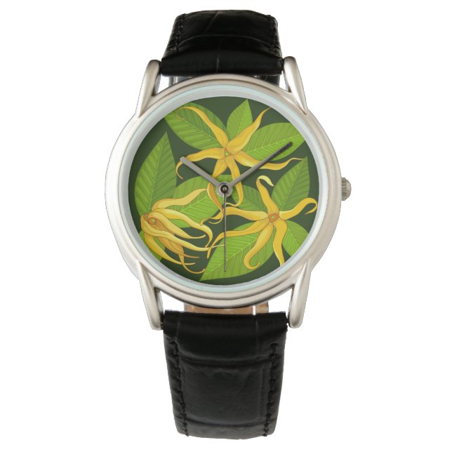 Montre Ylang Ylang Fleurs Parfumées Exotiques (devant)