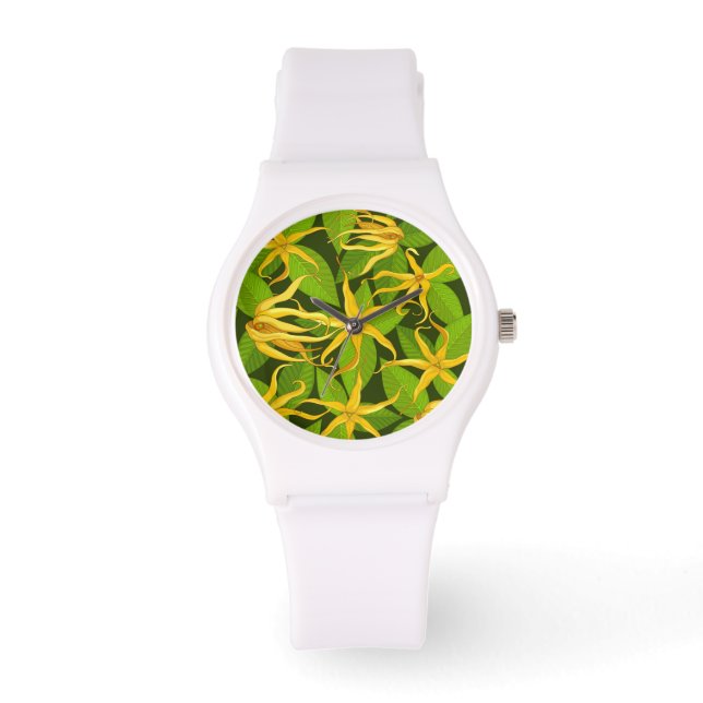 Montre Ylang Ylang Fleurs Parfumées Exotiques (Recto)