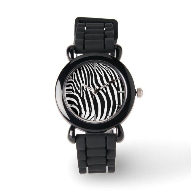 Montre Zebra Animalprint (Recto)