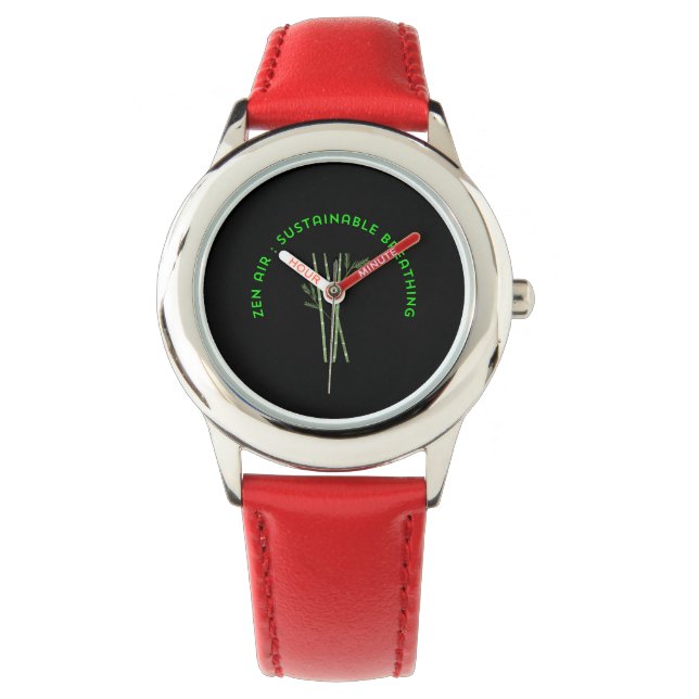 Montre Zen Air: Sustainable Breathing (devant)