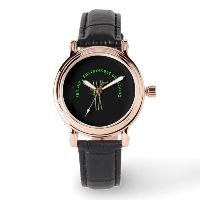 Montre Zen Air: Sustainable Breathing (Recto)