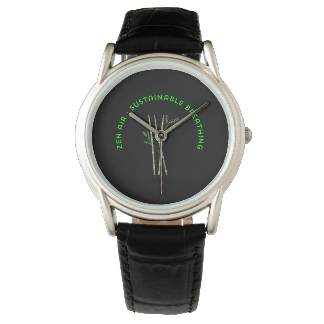 Montre Zen Air: Sustainable Breathing (devant)