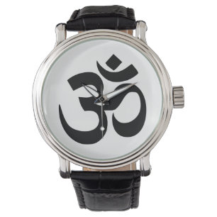 Montre Zen simple de méditation de yoga de symbole de