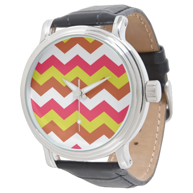 MONTRE ZIGZAG PATTERN. (Incliné)
