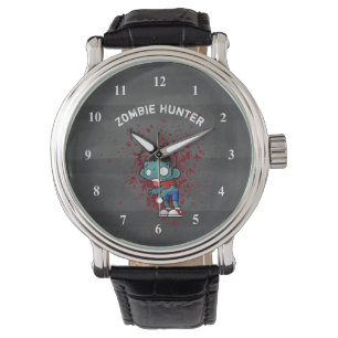 Montre Zombie Hunter with Blood Splatter Creepy