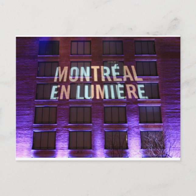 Montrea, Kanada Postkarte (Vorderseite)