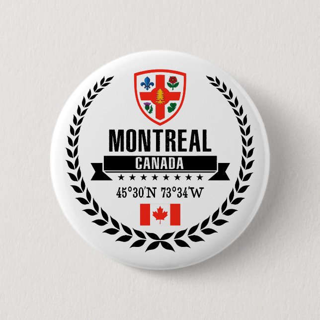 Montreal Button (Vorderseite)
