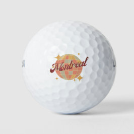 Montreal City Canada Retro Golf Resort Golfball
