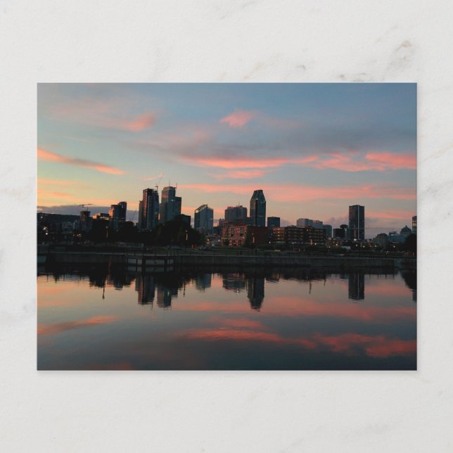 Montreal City Postkarte (Vorderseite)