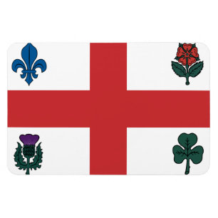 MONTREAL-Flagge Magnet