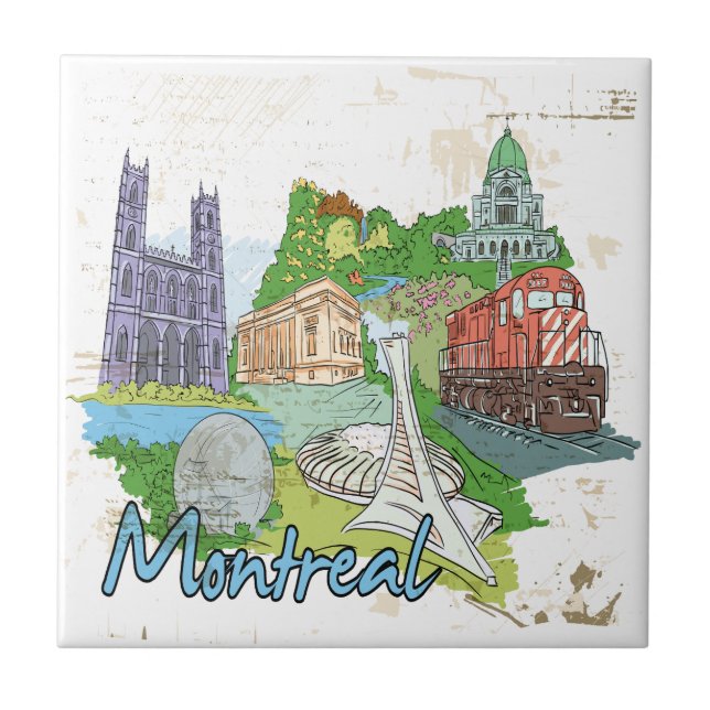 Montreal Fliese (Vorderseite)