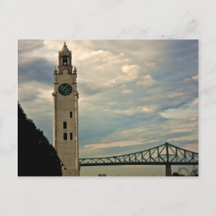 Montreal-Glockenturm Postkarte