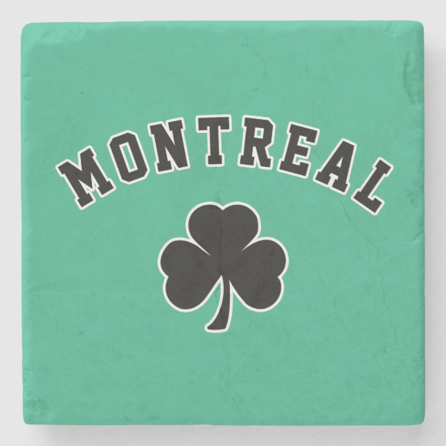 Montreal Irish Steinuntersetzer (Vorderseite)