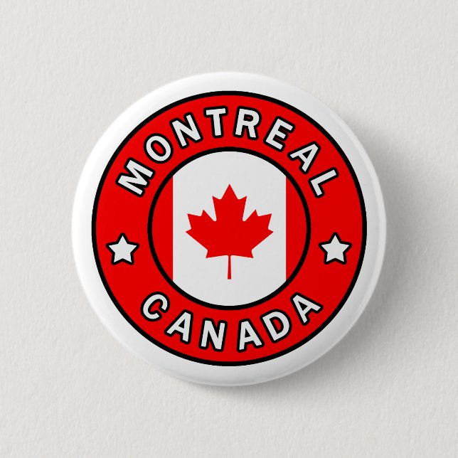 Montreal Kanada Button (Vorderseite)
