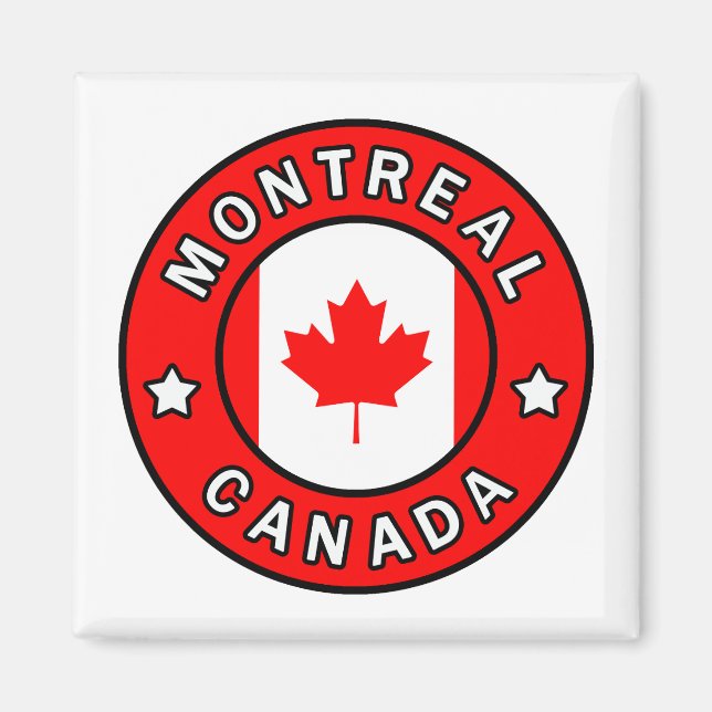 Montreal Kanada Magnet (Vorne)