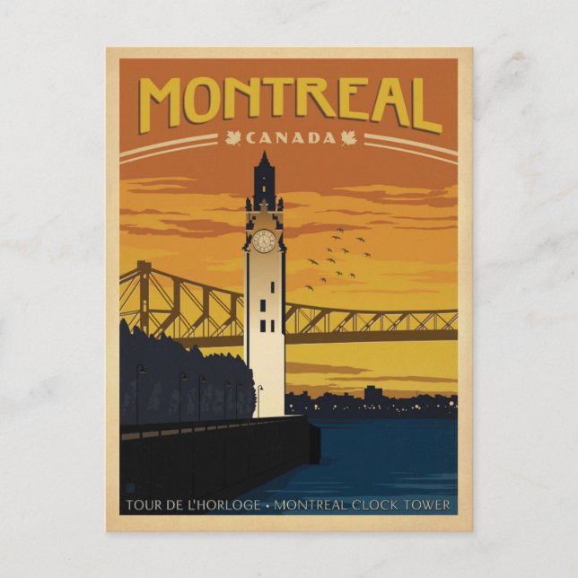 Montreal, Kanada Postkarte (Vorderseite)
