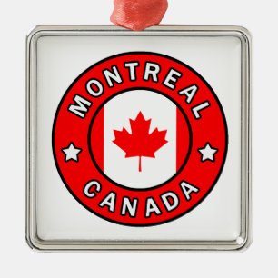 Montreal Kanada Silbernes Ornament