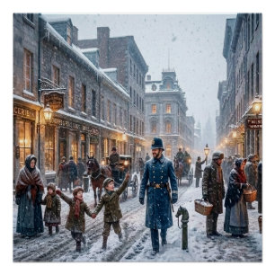 Montreal, Kanada Winter 1851 Druck