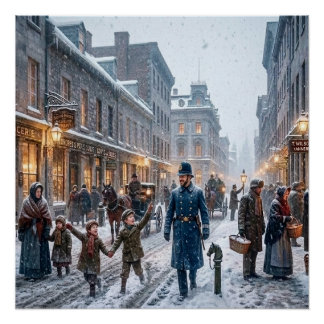 Montreal, Kanada Winter 1851 Druck
