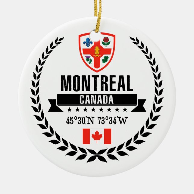 Montreal Keramikornament (Vorne)
