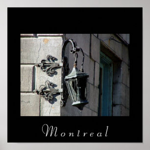 Montreal-Lampe Poster