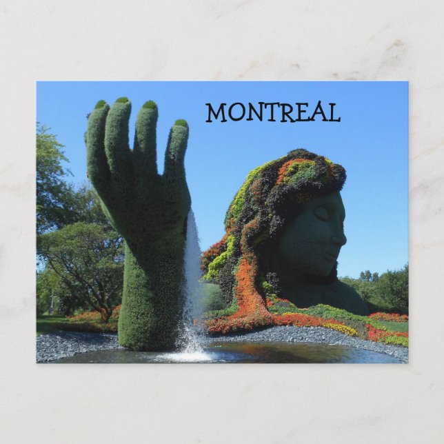 MONTREAL POSTCARD POSTKARTE (Vorderseite)