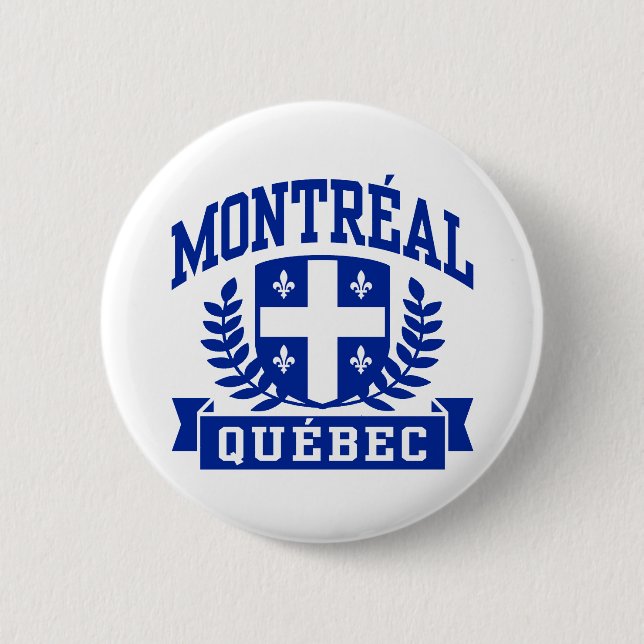 Montreal Quebec Button (Vorderseite)