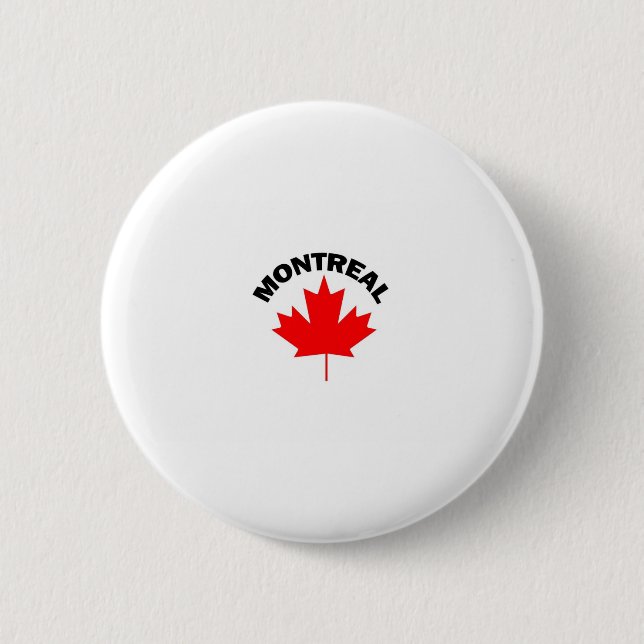 Montreal, Quebec Button (Vorderseite)