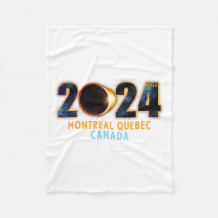 Montreal Quebec Canada Total Solar Eclipse 2024 Fleecedecke