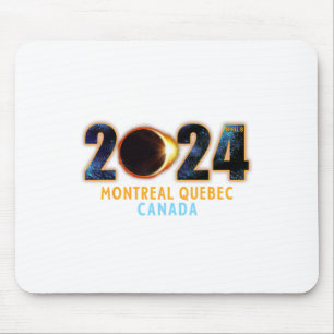 Montreal Quebec Canada Total Solar Eclipse 2024 Mousepad
