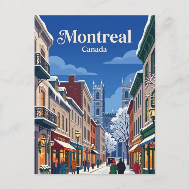 Montreal, Quebec Kanada Postkarte (Vorderseite)