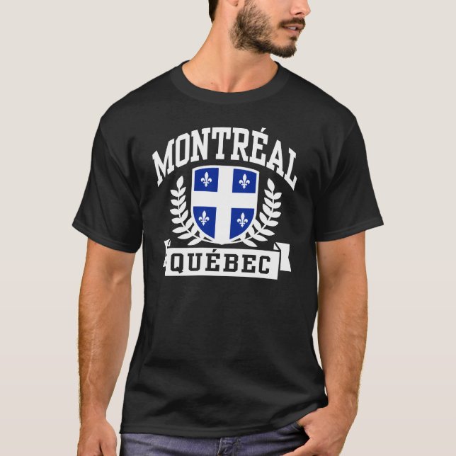 Montreal Quebec T-Shirt (Vorderseite)