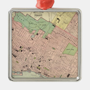 Montreal Silbernes Ornament