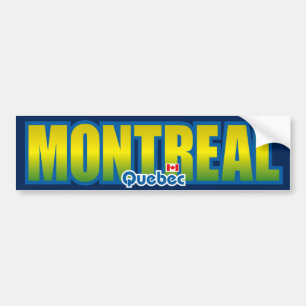 Montreal-Stoßdämpfer Autoaufkleber