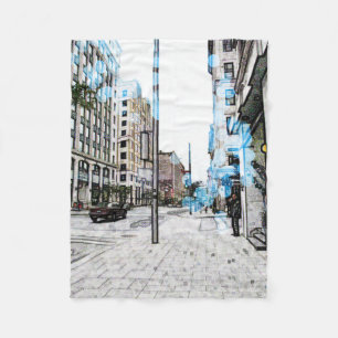 Montreal Street 8343a Fleecedecke