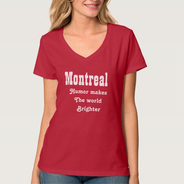 Montreal T-Shirt (Vorderseite)